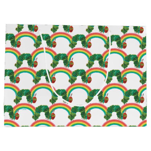 Eric Carle | Het zeer hongerige rups patroon Groot Cadeauzakje (Achterkant)