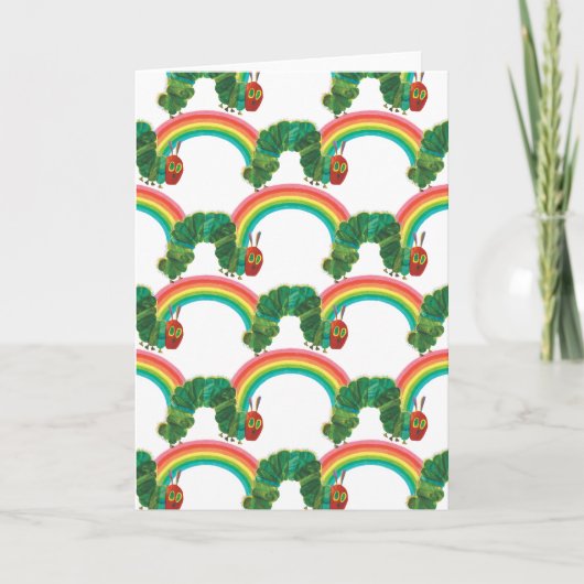 Eric Carle | Het zeer hongerige rups patroon Kaart (Voorkant)