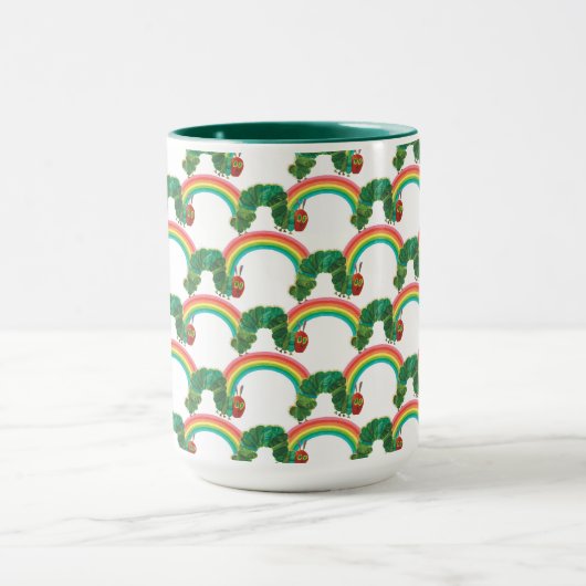 Eric Carle: Het zeer hongerige rups patroon Mok (Midden)