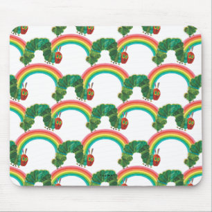 Eric Carle: Het zeer hongerige rups patroon Muismat