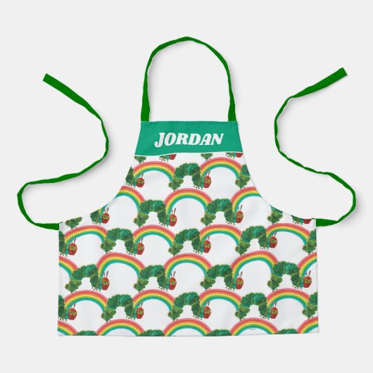 Eric Carle: Het zeer hongerige rups patroon Schort (Voorkant)