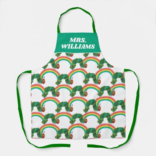 Eric Carle: Het zeer hongerige rups patroon Schort (Voorkant)