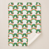 Eric Carle: Het zeer hongerige rups patroon Sherpa Deken (Voorkant)