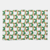 Eric Carle: Het zeer hongerige rups patroon Theedoek (Horizontaal)