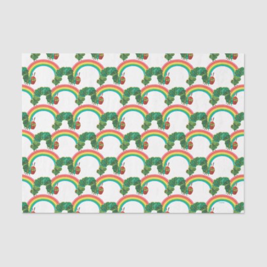 Eric Carle | Het zeer hongerige rups patroon Tissuepapier (Voorkant)