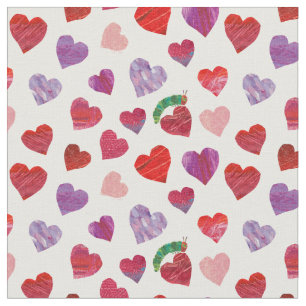 Eric Carle   Hongerig Rups Hart Patroon Stof