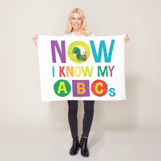 Eric Carle: Ik ken mijn ABC Fleece Deken (In situ)