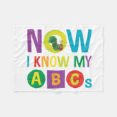 Eric Carle: Ik ken mijn ABC Fleece Deken (Voorkant (Horizontaal))
