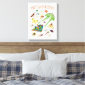 Eric Carle | Is het leven niet mooi Canvas Afdruk (Insitu (Slaapkamer))