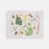 Eric Carle | Is het leven niet mooi? Fleece Deken (Voorkant (Horizontaal))