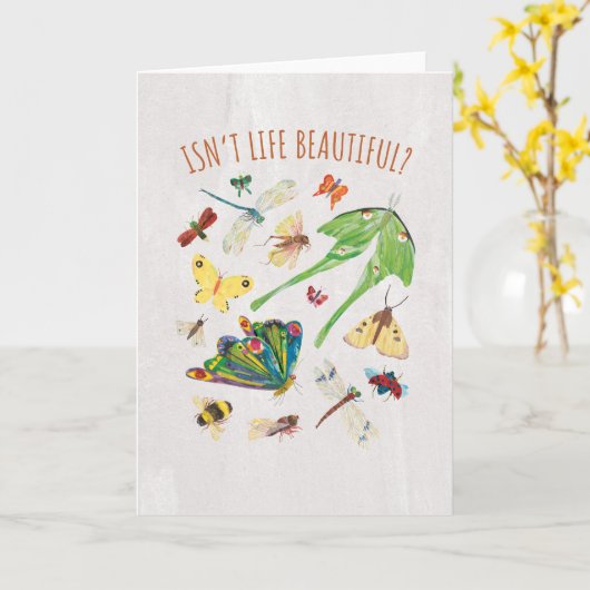 Eric Carle | Is het leven niet mooi? Kaart (Gele Bloem)