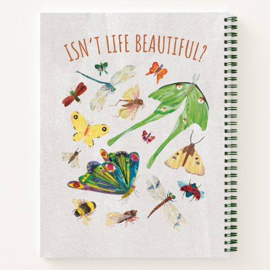 Eric Carle | Is het leven niet mooi? Notitieboek (Achterkant)