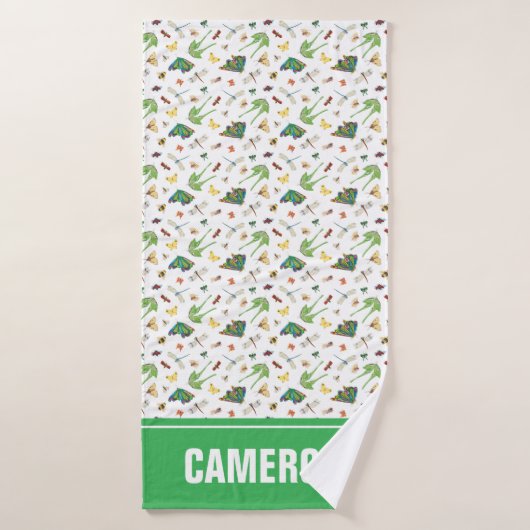 Eric Carle | Is het leven niet mooi? Patroon Bad Handdoek (Badhanddoek)