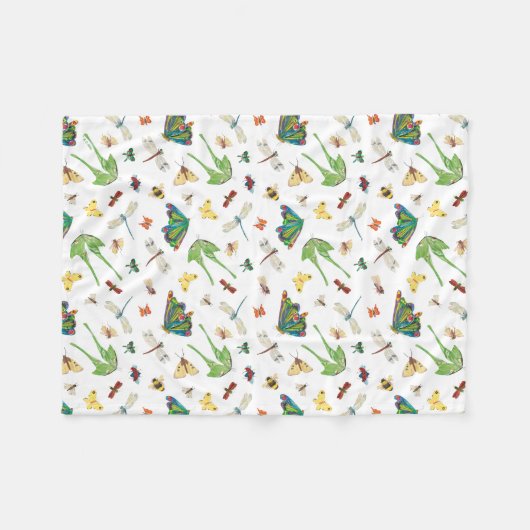 Eric Carle | Is het leven niet mooi? Patroon Fleece Deken (Voorkant (Horizontaal))