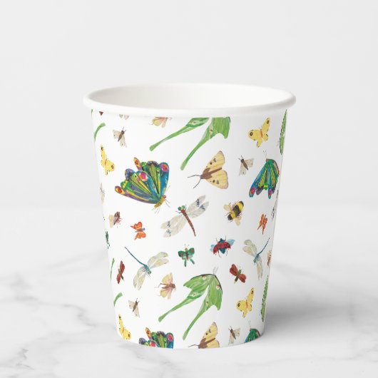 Eric Carle | Is het leven niet mooi? Patroon Papieren Bekers (Achterkant)