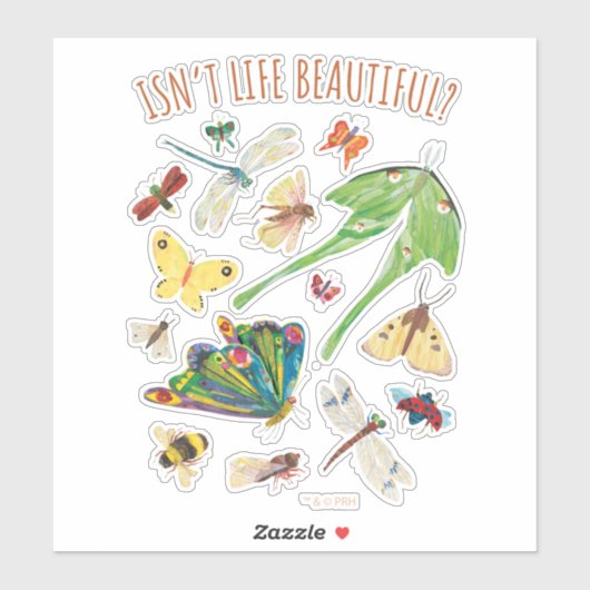 Eric Carle | Is het leven niet mooi? Sticker (Vel)