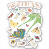 Eric Carle | Is het leven niet mooi? Sticker (Voorkant)