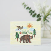 Eric Carle | Klaar voor Forest Fun Briefkaart (Staand voorkant)