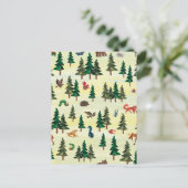 Eric Carle | Klaar voor Forest Fun Pattern Briefkaart (Staand voorkant)