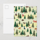 Eric Carle | Klaar voor Forest Fun Pattern Briefkaart (Voorkant / Achterkant)