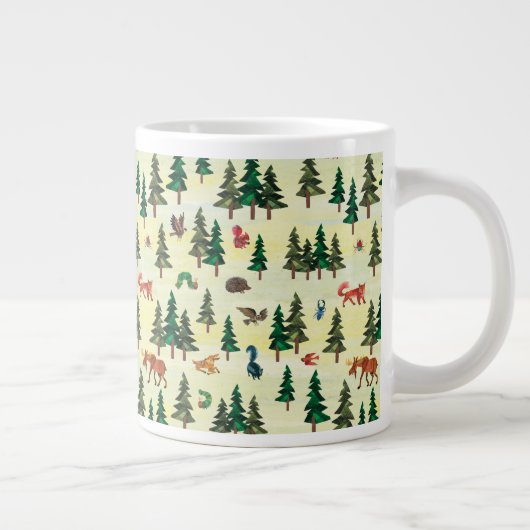 Eric Carle | Klaar voor Forest Fun Pattern Grote Koffiekop (Rechts)