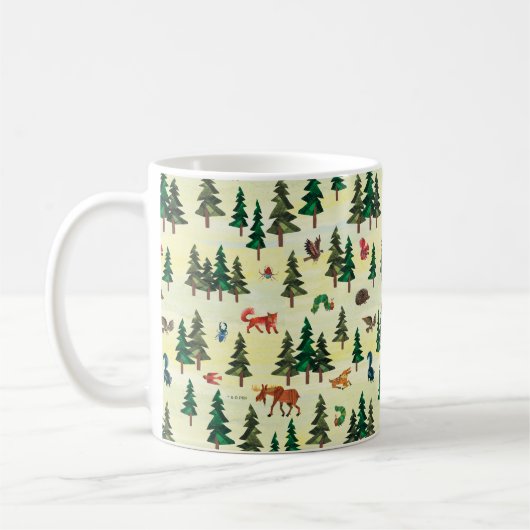 Eric Carle | Klaar voor Forest Fun Pattern Koffiemok (Links)