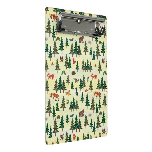 Eric Carle | Klaar voor Forest Fun Pattern Mini Klembord (Schuin)