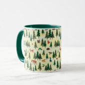 Eric Carle | Klaar voor Forest Fun Pattern Mok (Voorkant links)