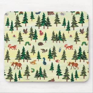 Eric Carle   Klaar voor Forest Fun Pattern Muismat