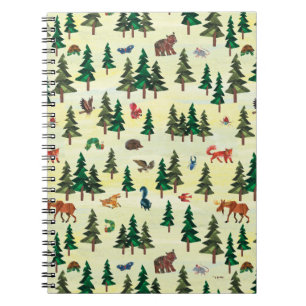 Eric Carle Klaar voor Forest Fun Pattern Notitieboek