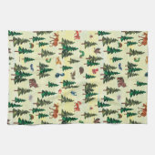 Eric Carle | Klaar voor Forest Fun Pattern Theedoek (Horizontaal)