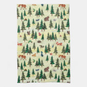 Eric Carle | Klaar voor Forest Fun Pattern Theedoek (Verticaal)