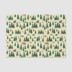 Eric Carle   Klaar voor Forest Fun Pattern Tissuepapier