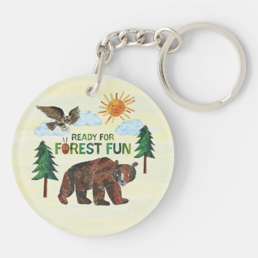 Eric Carle | Klaar voor Forest Fun Sleutelhanger (Achterkant)
