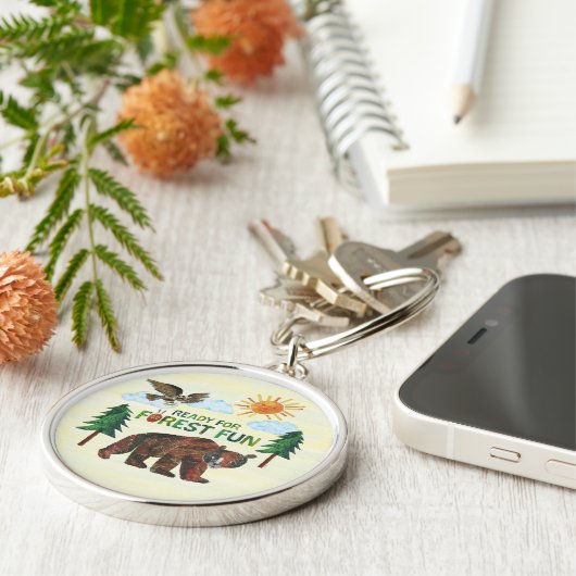 Eric Carle | Klaar voor Forest Fun Sleutelhanger (Zijkant)