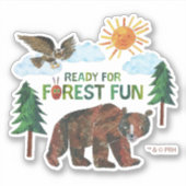 Eric Carle | Klaar voor Forest Fun Sticker (Voorkant)