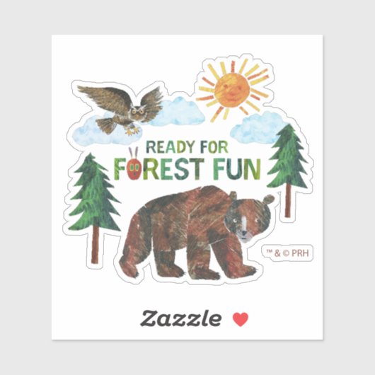 Eric Carle | Klaar voor Forest Fun Sticker (Vel)