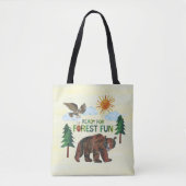 Eric Carle | Klaar voor Forest Fun Tote Bag (Voorkant)
