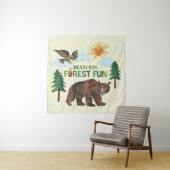 Eric Carle | Klaar voor Forest Fun Wandkleed (In situ)