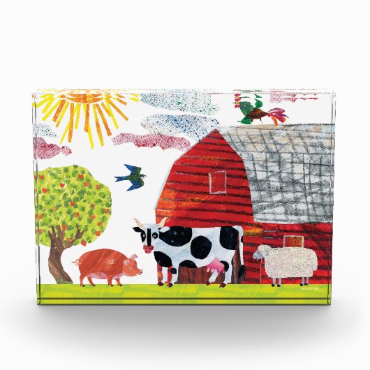 Eric Carle | Kleurrijke Boerderij Fotoblokken (Voorkant)