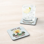 Eric Carle | Laten we naar buiten gaan Bier Onderzetter (Rechterzijde)