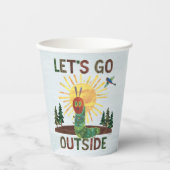 Eric Carle | Laten we naar buiten gaan Papieren Bekers (Voorkant)