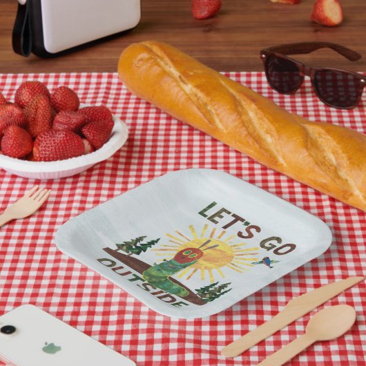 Eric Carle | Laten we naar buiten gaan Papieren Bordje (Picknick)