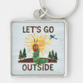 Eric Carle | Laten we naar buiten gaan Sleutelhanger (Voorkant)