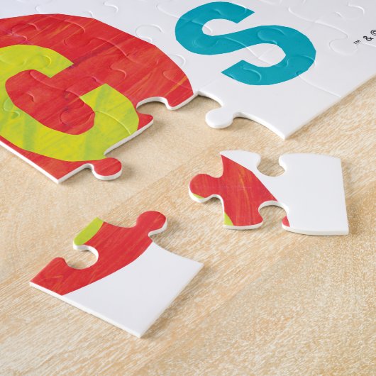 Eric Carle | Nu ken ik mijn ABC's - Kinder Legpuzzel (Zijkant)