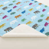 Eric Carle | Polar Beer - Wintervrienden Sherpa Deken (3/4)