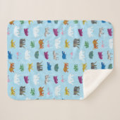 Eric Carle | Polar Beer - Wintervrienden Sherpa Deken (Voorkant (horizontaal))