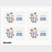 Eric Carle | Prachtig Rechthoekige Sticker (Vel)