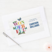 Eric Carle | Prachtig Rechthoekige Sticker (Envelop)