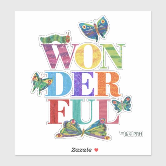 Eric Carle | Prachtig Sticker (Vel)